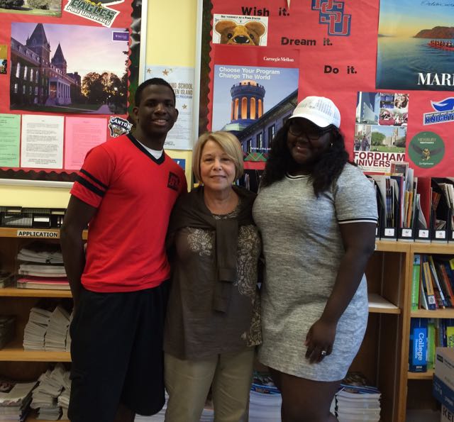 Eric Smith, Barbara Scaramuzzino, Zaire Francis.